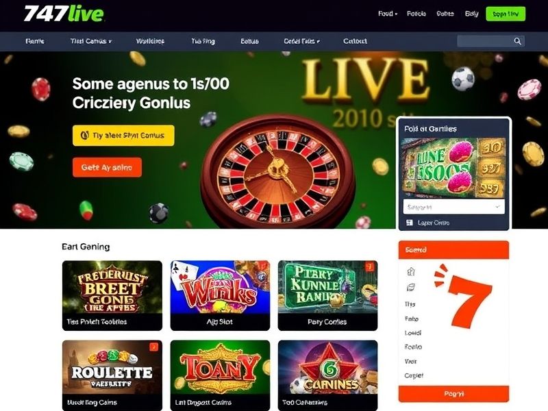 Welcome to 747 ph live.com – your ultimate destination for live casino games, sports betting, and slots. Discover why we are the top choice for Filipino gamblers with our secure and exciting platform.